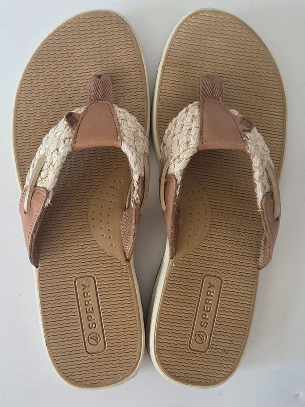 Sperry Parrotfish Sandals Flip Flops 6.5